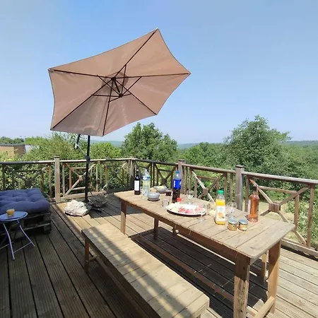 Duplex Eco-concu Avec Terrasses, Climatisation, Wi-fi, Parking - Fr-1-828-12 Σπίτι διακοπών Souillac