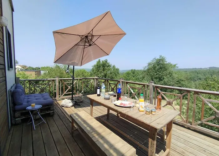 Duplex Eco-concu Avec Terrasses, Climatisation, Wi-fi, Parking - Fr-1-828-12 Σπίτι διακοπών Souillac