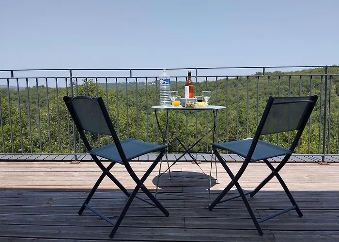 Duplex Eco-concu Avec Terrasses, Climatisation, Wi-fi, Parking - Fr-1-828-12 *