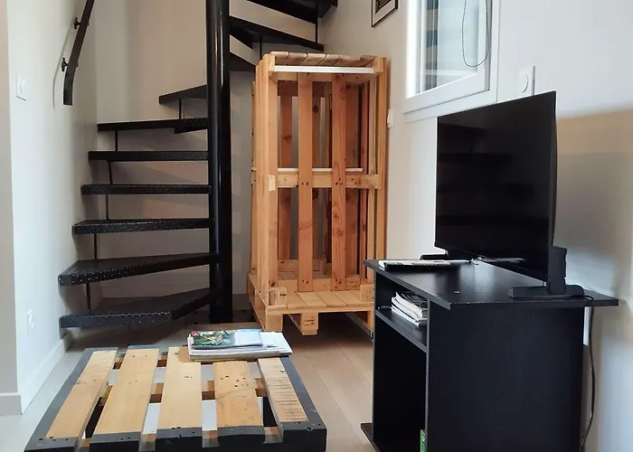 Duplex Eco-concu Avec Terrasses, Climatisation, Wi-fi, Parking - Fr-1-828-12 * 수일락