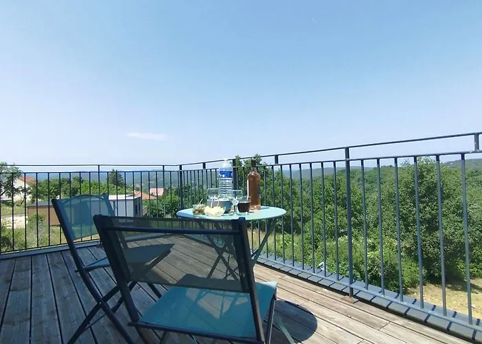 Duplex Eco-concu Avec Terrasses, Climatisation, Wi-fi, Parking - Fr-1-828-12 Souillac